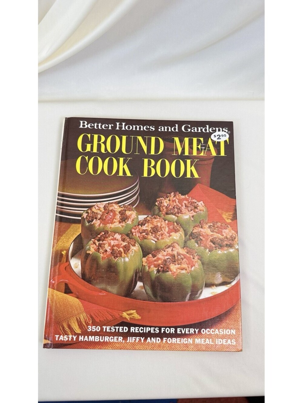 Vintage Better Homes and Gardens Ground Meat Cook Book 1969 Hardcover